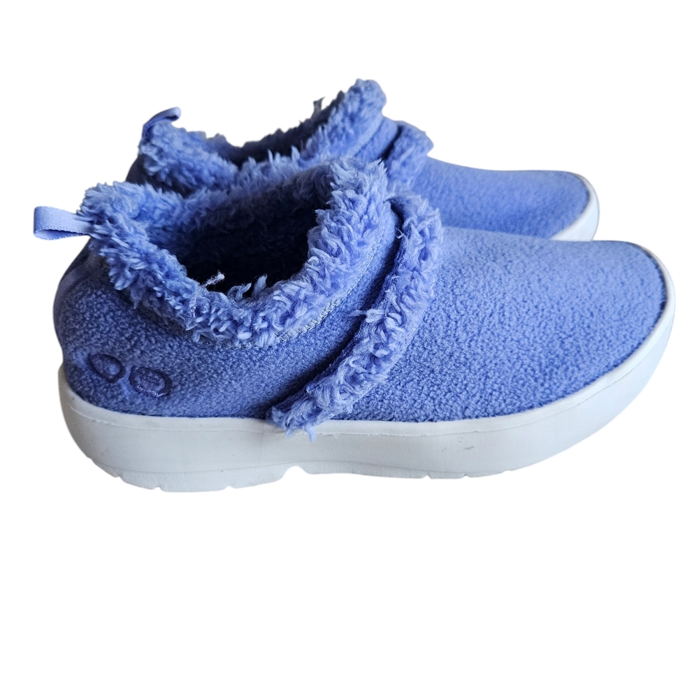 Oofos 6.5 Oocoozie Fleece Shoes